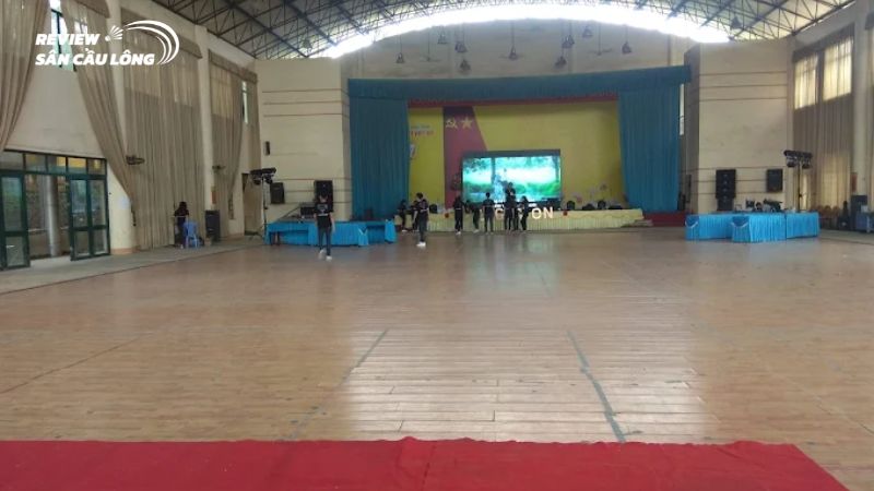 Sân cầu lông của CLB cầu lông C3VT