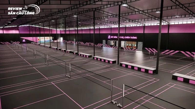 Sân cầu lông Black Pink – Cơ sở Định Công