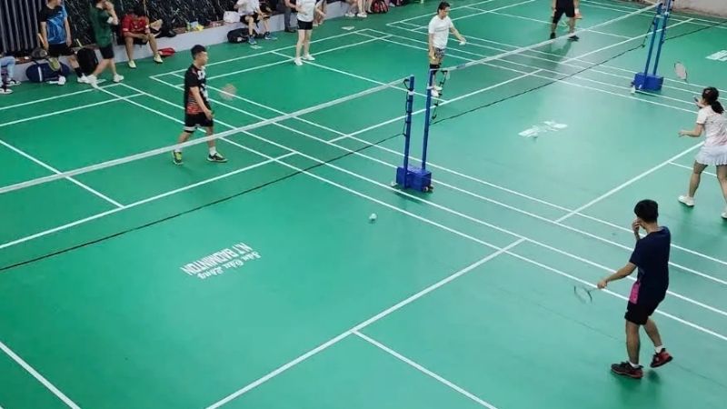 Không gian rộng rãi tại Câu lạc bộ thể thao T&H