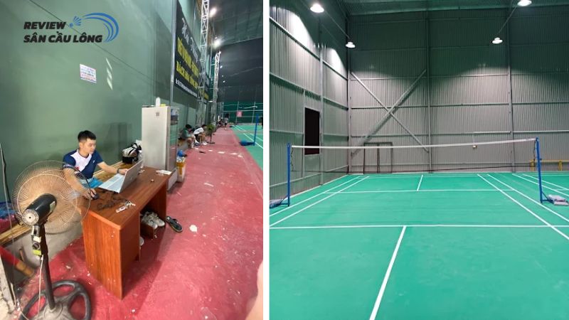 Tiện ích tại sân cầu lông Hà Giang HT BQ