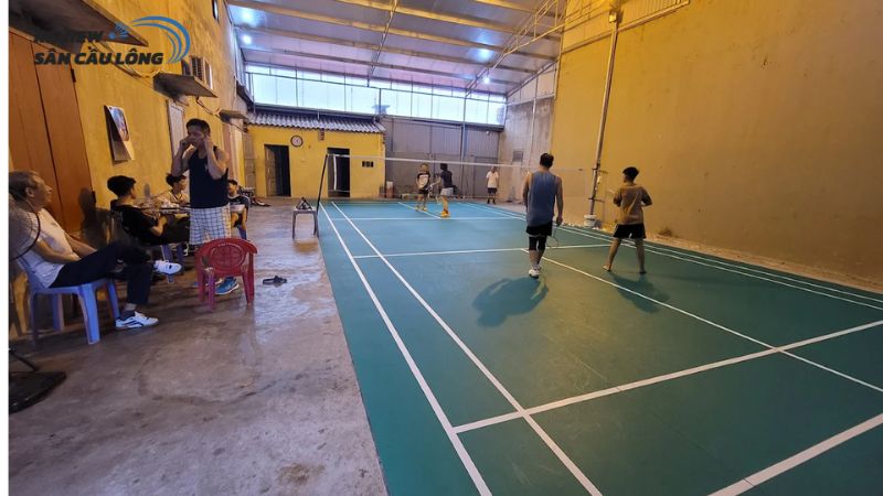 Sân chơi cầu lông tại Giang Hạ đạt chuẩn chất lượng