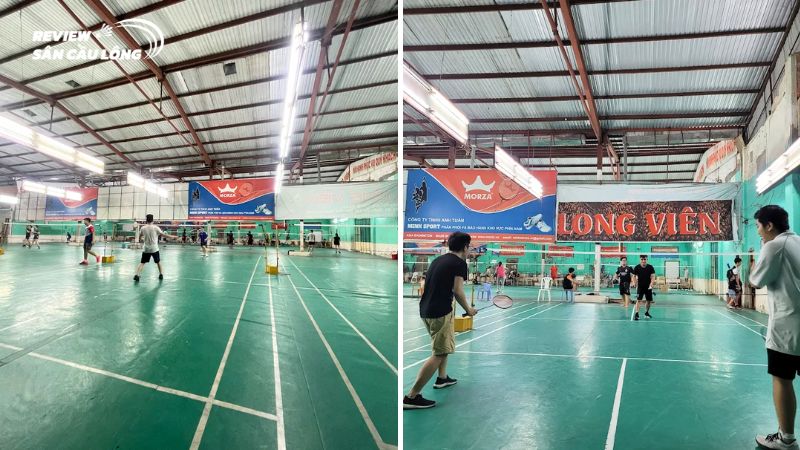 Sân cầu lông quận 7 Long Viên