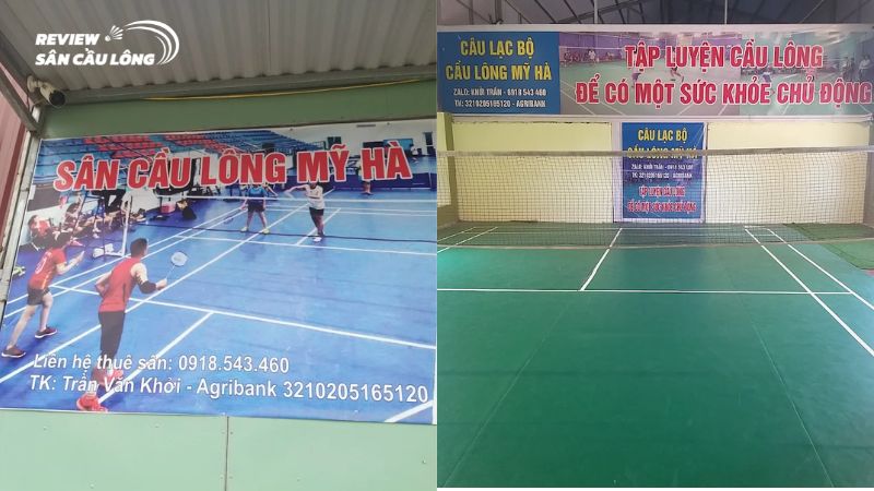 Sân chơi cầu lông Mỹ Hà