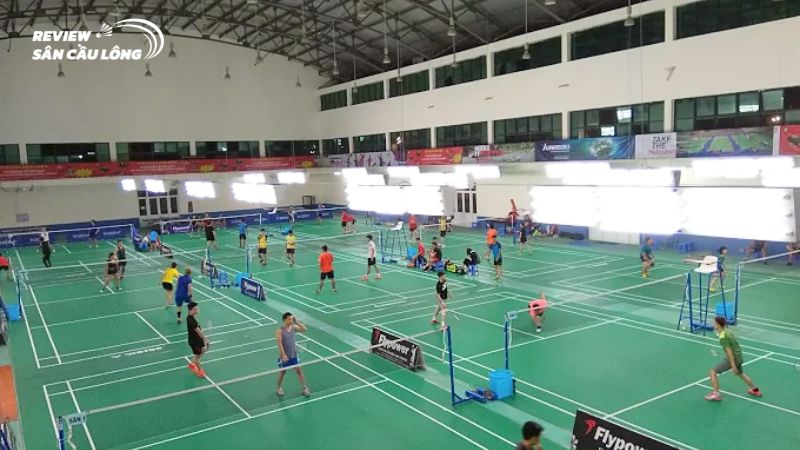 Sân cầu lông Nhà thi đấu Đền Lừ