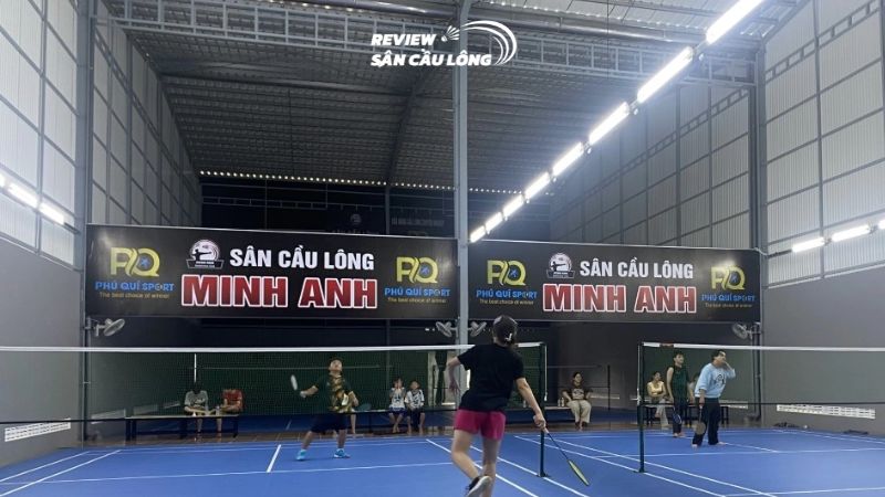 Thuê sân cầu lông quận 12 Minh Anh