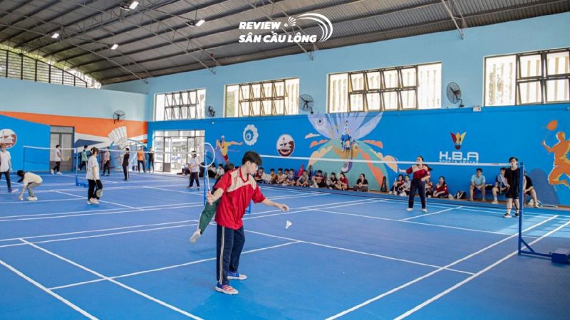 Sân cầu lông Quận 3 HBA Sport Center