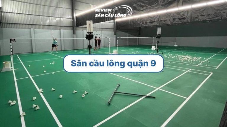 sân cầu lông quận 9