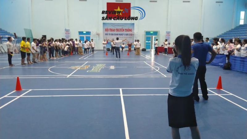 Nhà thi đấu đa năng tỉnh Quảng Ngãi sân tập phù hợp cho dân chơi linh hoạt về thời gian