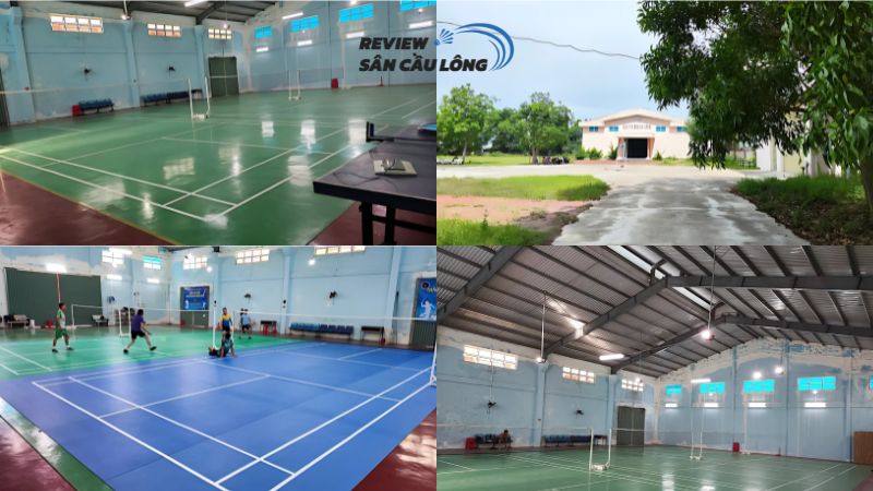 Sân Viện Sốt rét Quy Nhơn với không gian yên tĩnh