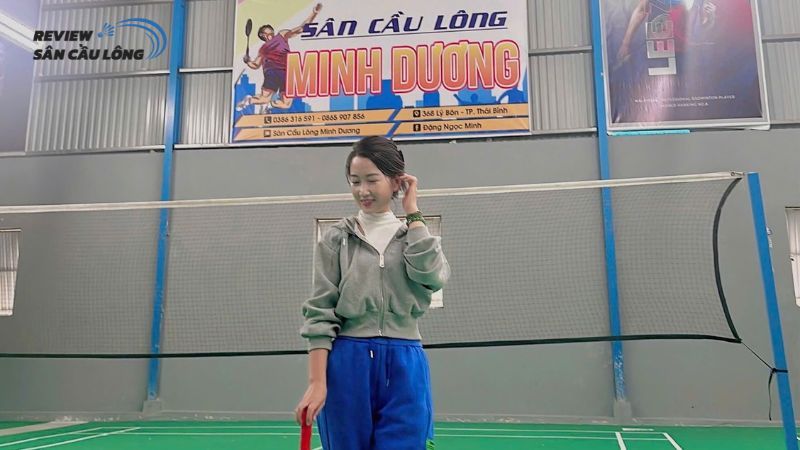 Sân cầu lông ở Thái Bình - Minh Dương