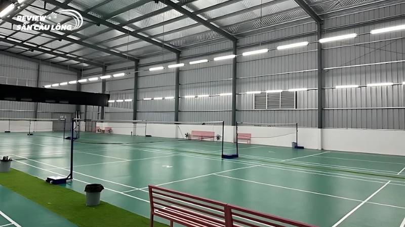 Sân cầu lông HG – nơi tập luyện lý tưởng với 5 sân thi đấu rộng rãi