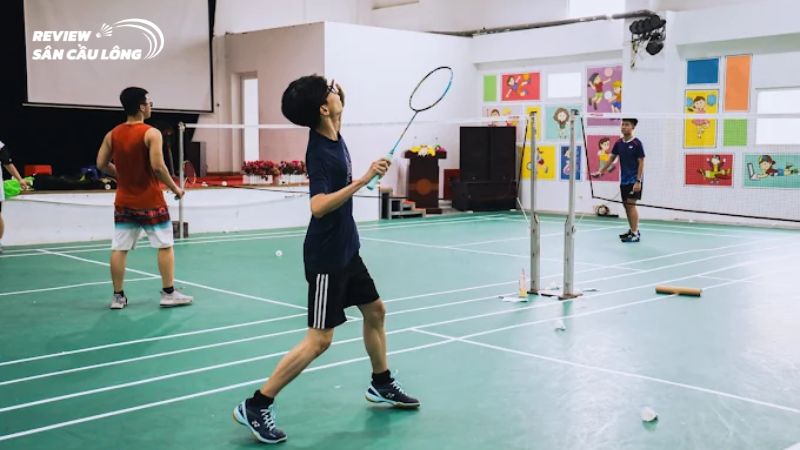 Sân cầu lông tại Trường Mầm Non Thanh Xuân Nam