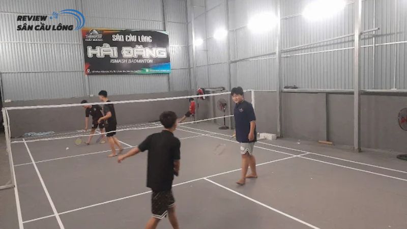 Sân cầu lông tại Vĩnh Phúc - Sân cầu lông Hải Đăng ismash