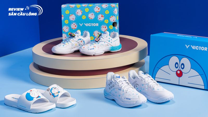 Giày cầu lông trẻ em hãng Victor - Doraemon P-DRMJR-A Junior