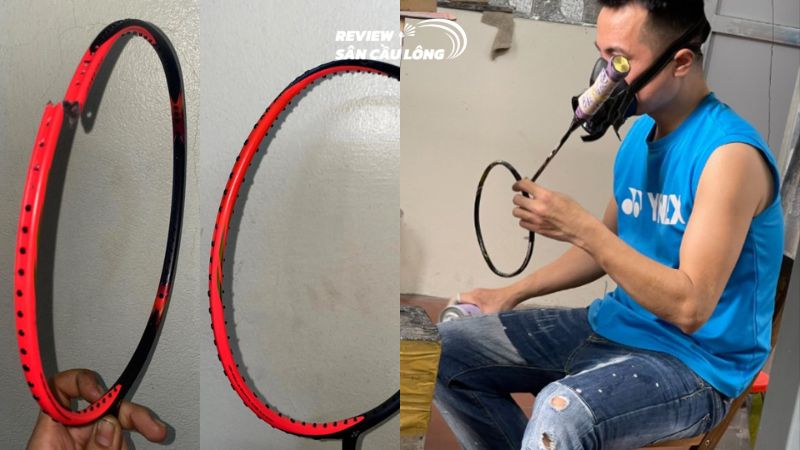 Nếu vợt cầu lông của bạn bị hư hại quá nặng thì hãy mua vợt mới