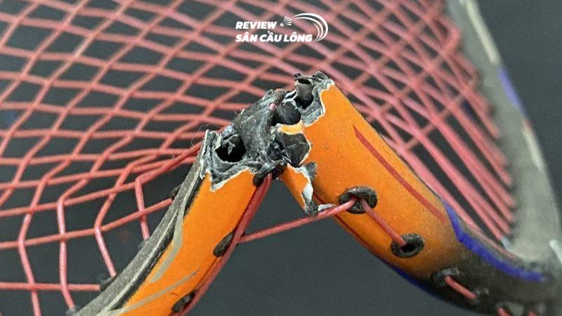 Cần kiểm tra kỹ vị trí gãy trước khi hàn vợt để tránh tiền mất tật mang