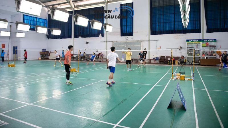 Khang An sân cầu lông Gò Vấp 4 sân chuẩn