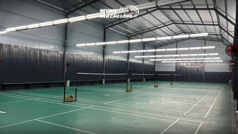 Sân cầu lông Sky – hiện đại, tiện nghi và chuẩn từng chi tiết